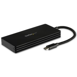 StarTech.com SM21BMU31CI3 - SSD kabinet - M.2 - M.2 - 6 Gbit/sek. - USB-tilslutning