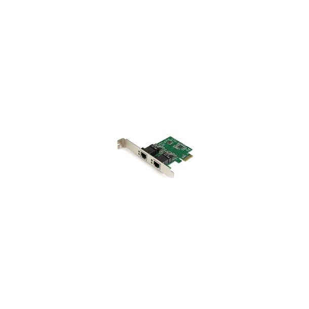 StarTech.com ST1000SPEXD4 - Intern - Ledningsfrt - PCI Express - Ethernet - 2000 Mbit/s