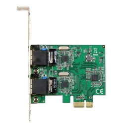 StarTech.com ST1000SPEXD4 - Intern - Ledningsfrt - PCI Express - Ethernet - 2000 Mbit/s