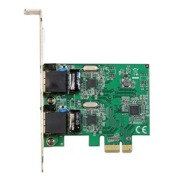 StarTech.com ST1000SPEXD4 - Intern - Ledningsfrt - PCI Express - Ethernet - 2000 Mbit/s