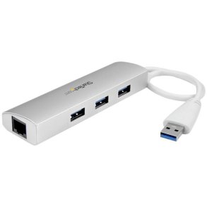 StarTech.com ST3300G3UA - Ledningsfrt - USB - Ethernet - 5000 Mbit/s