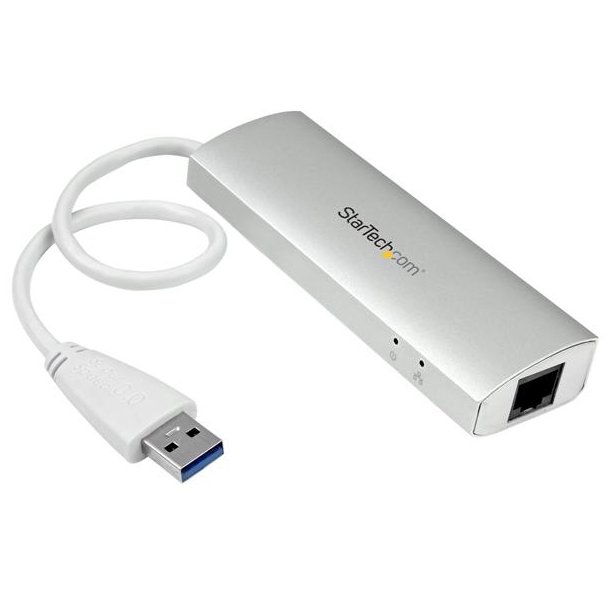 StarTech.com ST3300G3UA - Ledningsfrt - USB - Ethernet - 5000 Mbit/s