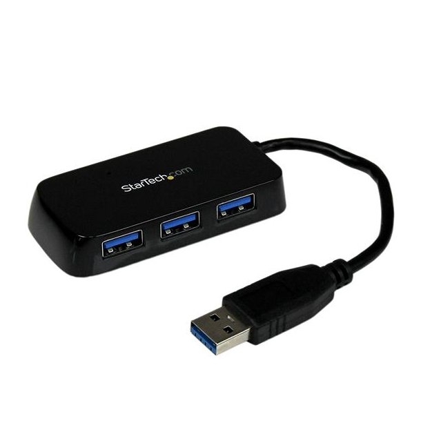 StarTech.com ST4300MINU3B - USB 3.2 - USB 3.2 - 5000 Mbit/s - Plast - Strm