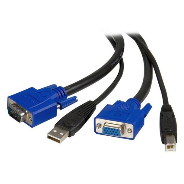 StarTech.com SVUSB2N1_6 - 1,8 m - VGA - USB - USB A + VGA - USB B + VGA