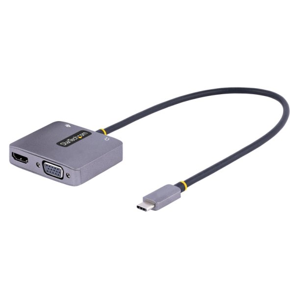 StarTech.com USB Grafiske Adapter - 122-USBC-HDMI-4K-VGA USB