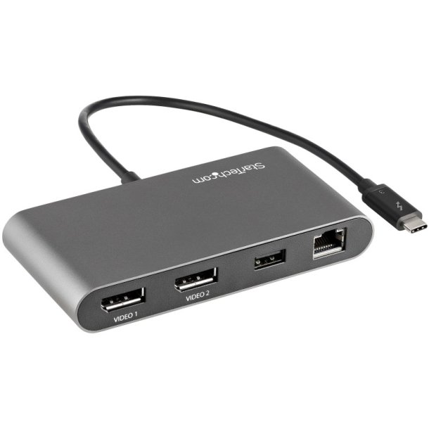 StarTech.com Dockingstation - Ledningsf�rt - Thunderbolt 3