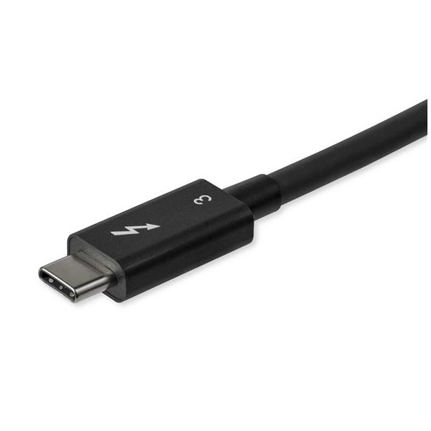 StarTech.com TBLT34MM80CM - 0,8 m - Nikkel - 40 Gbit/sek.