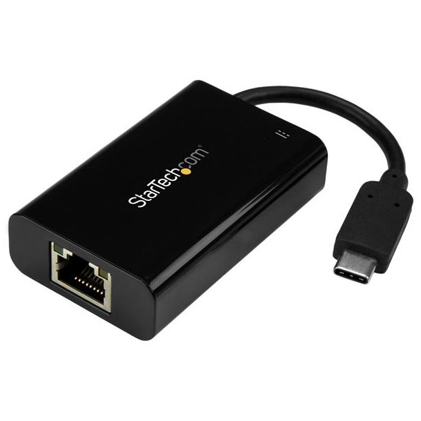 StarTech.com US1GC30PD - Ledningsfrt - USB Type-C - Ethernet - 5000 Mbit/s