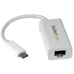 StarTech.com US1GC30W - Ledningsfrt - USB Type-C - Ethernet - 5000 Mbit/s