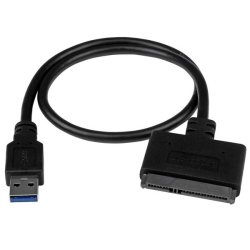 StarTech.com USB312SAT3CB - USB 3.1 A - SATA 7+15 pin - 0,5 m