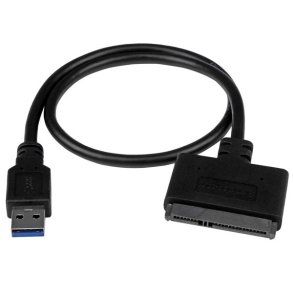 StarTech.com USB312SAT3CB - USB 3.1 A - SATA 7+15 pin - 0,5 m