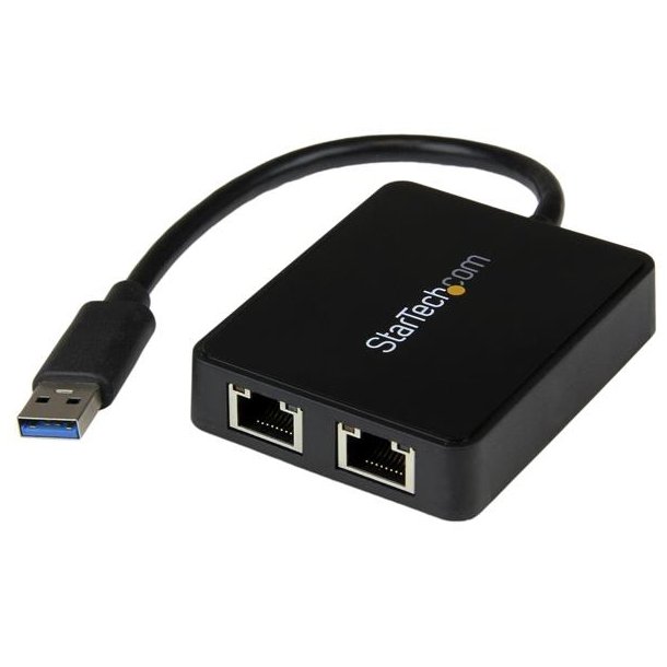 StarTech.com USB32000SPT - Ledningsfrt - USB - Ethernet - 5000 Mbit/s