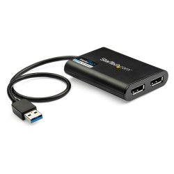 StarTech.com USB32DP24K60 - 3.2 Gen - USB Type-A - Udgang DisplayPort - 4096x2160