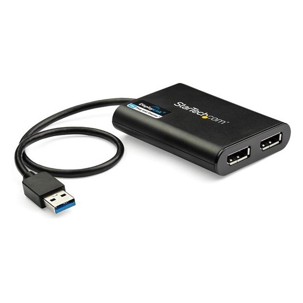 StarTech.com USB32DP24K60 - 3.2 Gen - USB Type-A - Udgang DisplayPort - 4096x2160