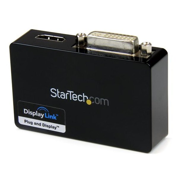 StarTech.com USB32HDDVII - 3.2 Gen - USB Type-B - DVI-udgang - HDMI udgang - 2048x1152