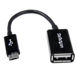 StarTech.com UUSBOTG - 0,127 m - Micro-USB B - USB A - USB 2.0 - 480 Mbit/s