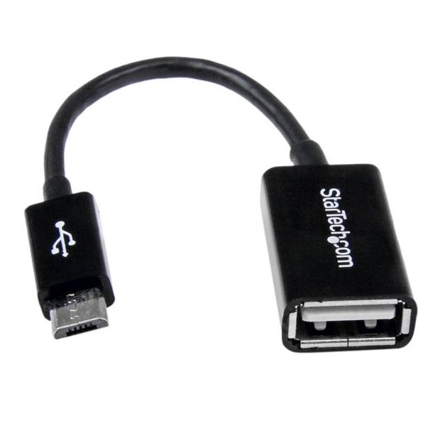 StarTech.com UUSBOTG - 0,127 m - Micro-USB B - USB A - USB 2.0 - 480 Mbit/s