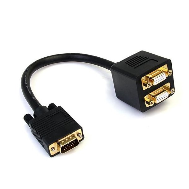 StarTech.com VGASPL1VV - 0,3 m - VGA (D-Sub) - 2xVGA (D-Sub)