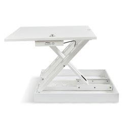 Steppie Desk riser - Justerbart mobilt hve/snkebord - Hvid
