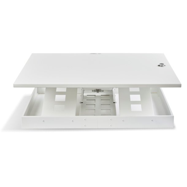 Steppie Desk riser - Justerbart mobilt hve/snkebord - Hvid