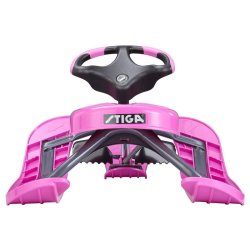 Stiga Sports k�lk med rat SnowRacer Curve - pink