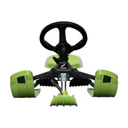 Stiga Sports k�lk med rat SnowRacer Iconic - gr�n