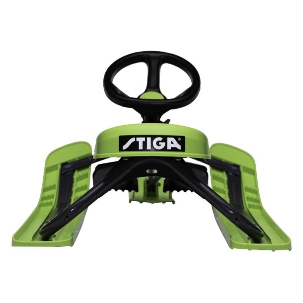 Stiga Sports k�lk med rat SnowRacer Iconic - gr�n