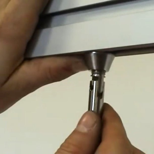 Vindues display - 20 x A4 stende - komplet ramme Display slv