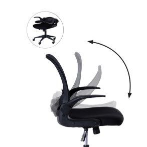 Sun-Flex Hideaway chair - kontorstol fleksibel Foldbar sort