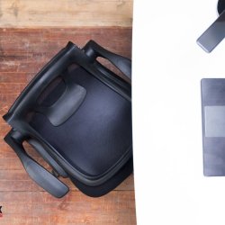 Sun-Flex Hideaway chair - kontorstol fleksibel Foldbar sort