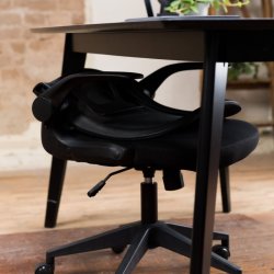 Sun-Flex Hideaway chair - kontorstol fleksibel Foldbar sort