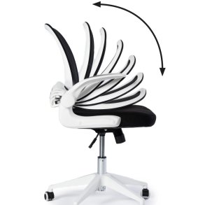 Sun-Flex Hideaway chair - kontorstol fleksibel Foldbar hvid