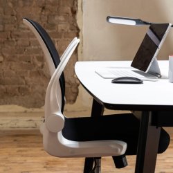 Sun-Flex Hideaway chair - kontorstol fleksibel Foldbar hvid