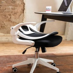 Sun-Flex Hideaway chair - kontorstol fleksibel Foldbar hvid