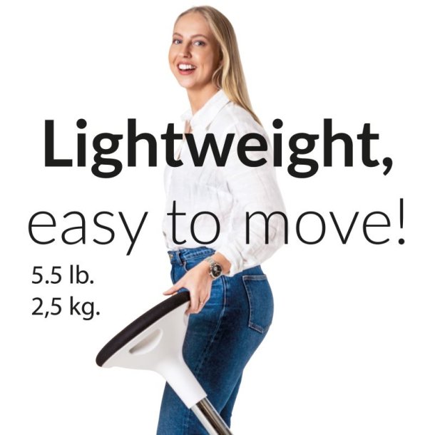 Sun-Flex Active Wobble - Balancestol i hvid - Hjdejusterbar