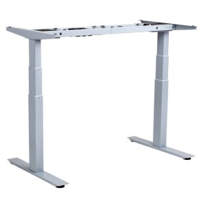 Sun-Flex H�ve S�nkestel 103-180cm - DeskFrame VI - gr�t stel