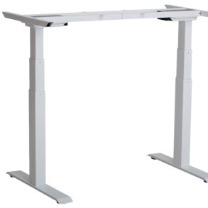 Sun-Flex H�ve S�nkestel 103-180cm - DeskFrame VI - hvidt stel