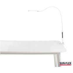 Sun-Flex Skrivebordslampe - Desklite i Hvid - dmpbar LED