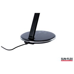Sun-Flex Skrivebordslampe - Qlite i Sort - dmpbar LED