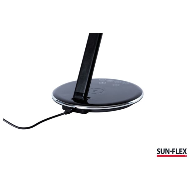 Sun-Flex Skrivebordslampe - Qlite i Sort - dmpbar LED