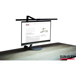 Sun-Flex Skrivebordslampe - Screenlite i Sort - dmpbar LED