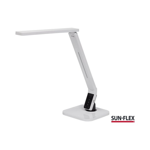 Sun-Flex Skrivebordslampe<br>Inlite i Hvid - Dmpbar LED