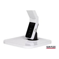 Sun-Flex Skrivebordslampe - Inlite i Hvid - dmpbar LED