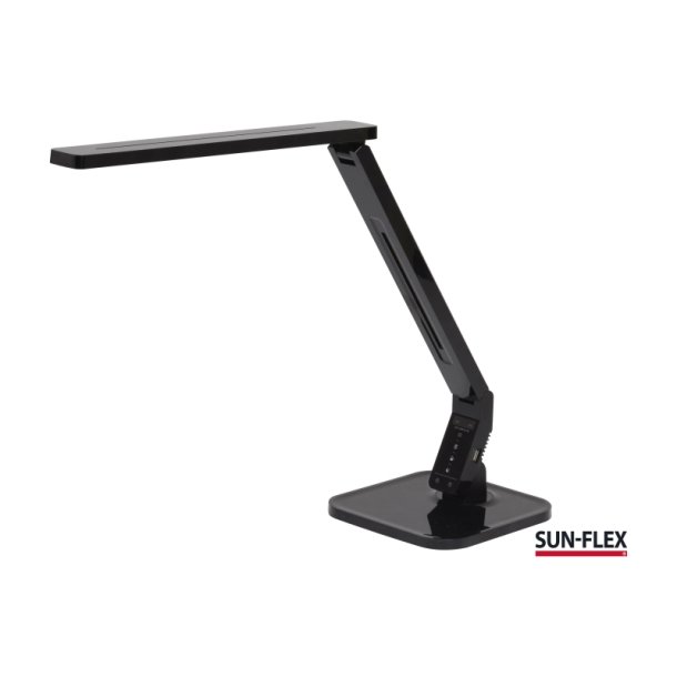 Sun-Flex Skrivebordslampe<br>Inlite i Sort - Dmpbar LED