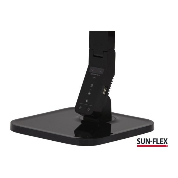 Sun-Flex Skrivebordslampe - Inlite i Sort - dmpbar LED