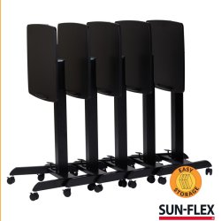 Sun-Flex Easy Desk Rise 60x52cm - Hve/snke skrivepult - Sort