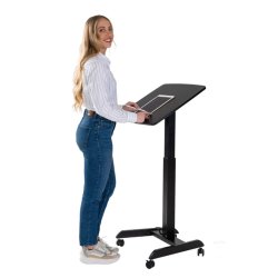 Sun-Flex Easy Desk Rise 60x52cm - Hve/snke skrivepult - Sort