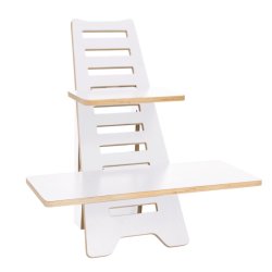 Sun-Flex Easy Desk Rise - Laptop stativ - hvid