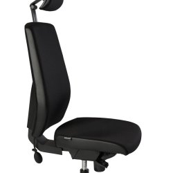 Sun-Flex Office Chair HB - Sort kontorstol med armln