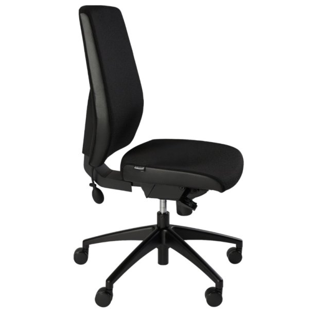Sun-Flex Office Chair HB - Sort kontorstol med armln